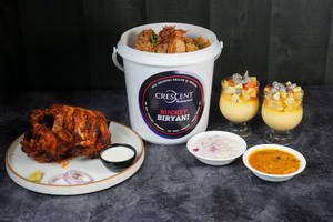 Mutton Elite Supreme Bucket With Full Chicken Of Your Choice