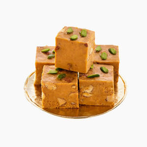 Chana Dal Burfi.