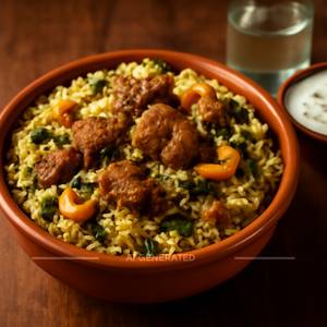 Kale Mutton ki Biryani
