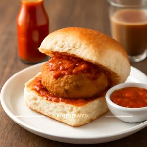 Schezwan Vada Pav