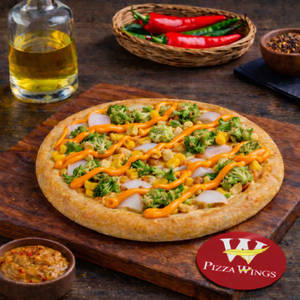 Hara Bhara Veg Kebab Pizza Pie 7 Inch
