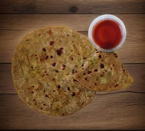 Aloo Paratha with curd