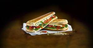 Pesto Caprese Sandwich