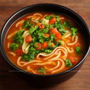 Tibetan Thukpa Ramen Noodles Soup
