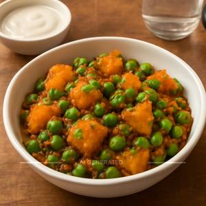 Aaloo Mutter Fry