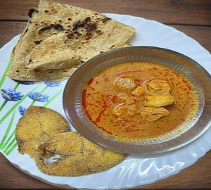 Aloo Jira With 2 Tawa Butter Roti