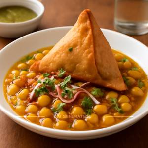 Ragda Samosa