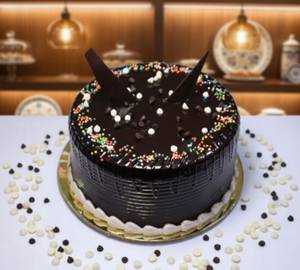 Eggless Delicious Dark Chocolate Cake (500 GM]
