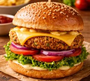 Veg Cheesy Burger
