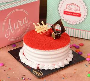Eggless Red Velvet Cake