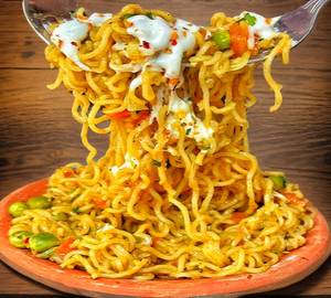 Veg cheese maggi