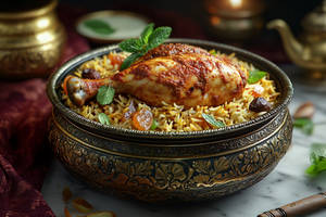 Amigos Fry Piece Chicken Biryani