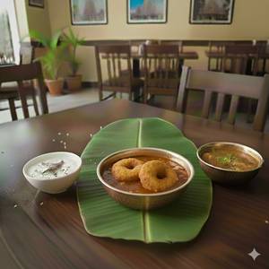 Sambar vada [2 pieces]