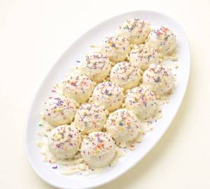 White Chocolate Mini pancakes