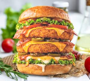 Chicken Stack D Burger