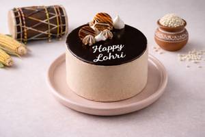 Happy Lohri Choco Bento Cake (300 Gm)