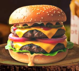 Maharaja Paneer Burger