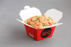 Hong Kong Fried Rice (little Box) - Prawn