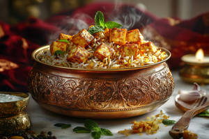 Mushroom Pulao