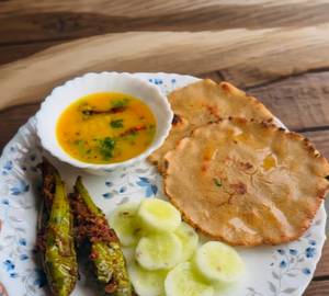 2 Chapati with Sambar