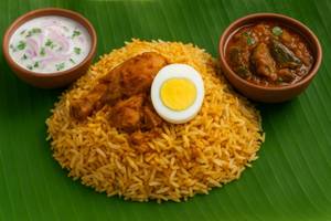 Chicken biryani (full)