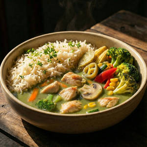 Thai Curry & Chicken Rice Box ( Bangkok Style)