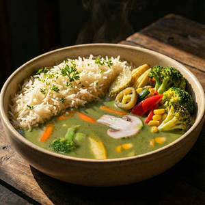 Thai Curry Veg Rice Bowl