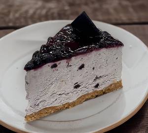 Blueberry Cheesecake Slice