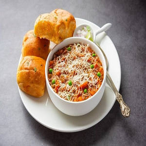 Cheese Pav Bhaji