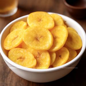 Yellow Banana Chips (Sweet)