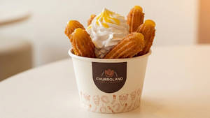 Filled Mango Churro Tub