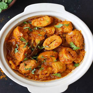 Punjabi Tadka Soya Chaap Spicy Full