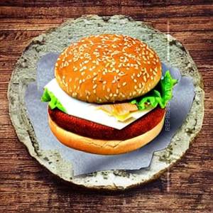 Paneer cheese burger