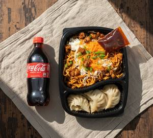 Chicken Dhangthuk With Chicken Steamed Momos