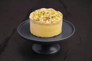 Saffron Malai Ice Cream Cake