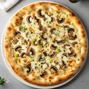 Mushroom pizza