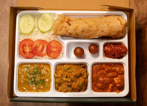 Boxed Veg Thali By Makeba