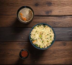 Egg Triple Schezwan Rice