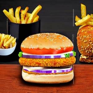 Veg Cheese Burger
