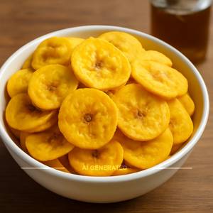 Yellow Banana Chips (Coconut Oil)
