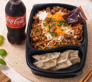 Chicken Dhangthuk With Prawn Steamed Momos