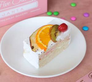 Eggless Fruit Pastry
