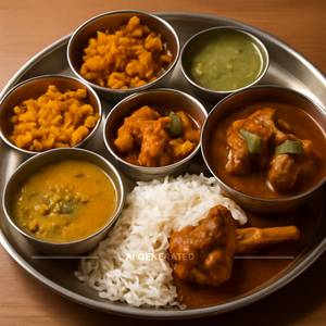 Combos 18 Mutton Thali (2 pcs)