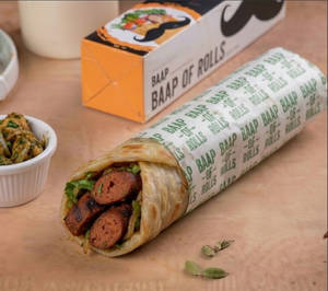 Veg Seekh Kabab Roll