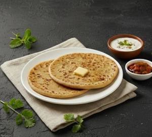 Protein Paratha With Curd [ 1 Pieces ]