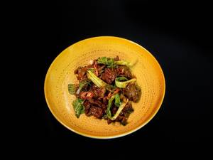 Stir Fried Beef, Bok Choy