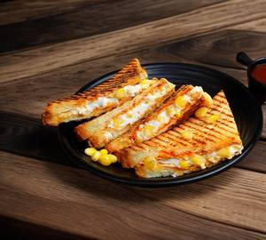 Grilled Cheese N Corn Sandwich