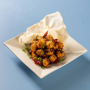 Lazi Aubergine With Sun Dry Chilli