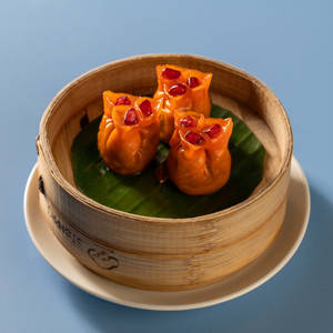 Lotus Root  Mock Meat And Mushroom Dumpling