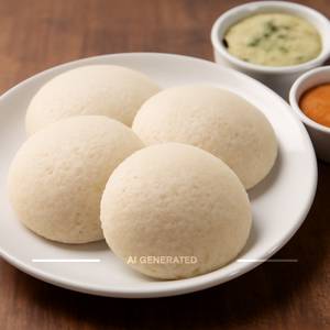 Plain Idli